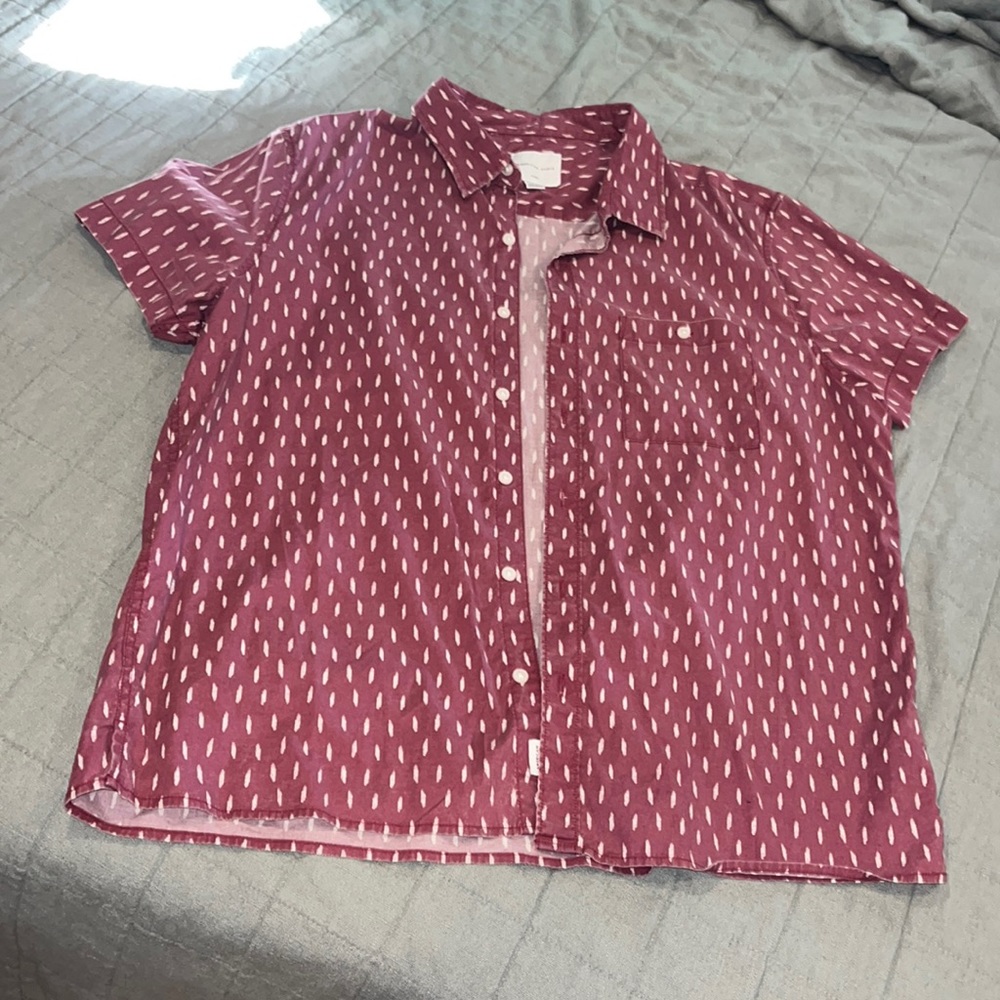 American eagle button up size XL